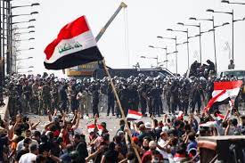 Demonstran Irak Menuntut Perubahan Konstitusi